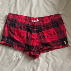 Juicy Couture Flannel Shorts